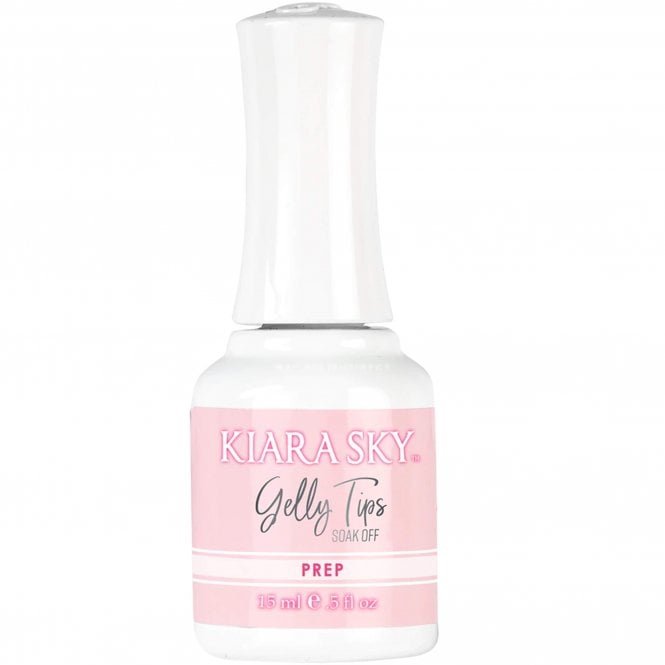 Kiara Sky Soak Off False Gelly Tips - Step 1- Prep 15ml (GTP)