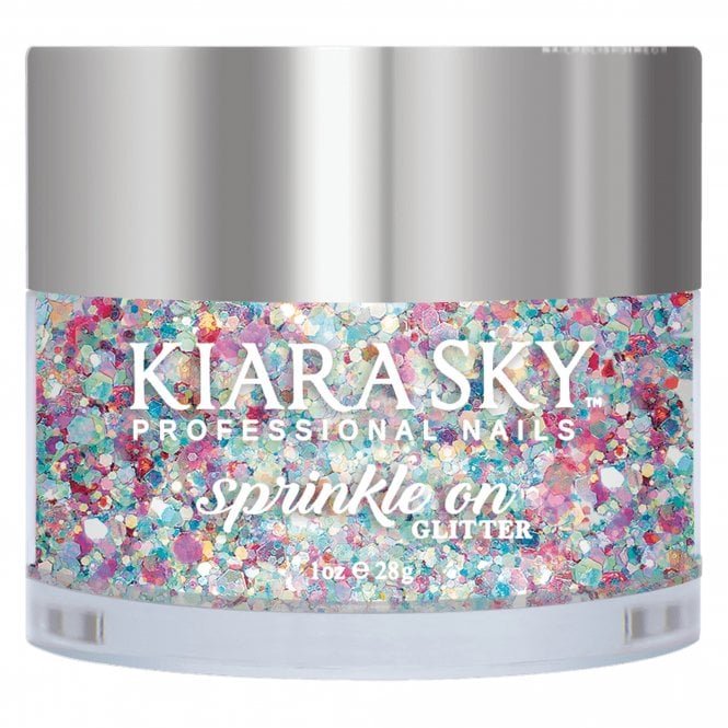 Kiara Sky Sprinkle On 3D Nail Glitters - Eerie Descent 28g (SP234)