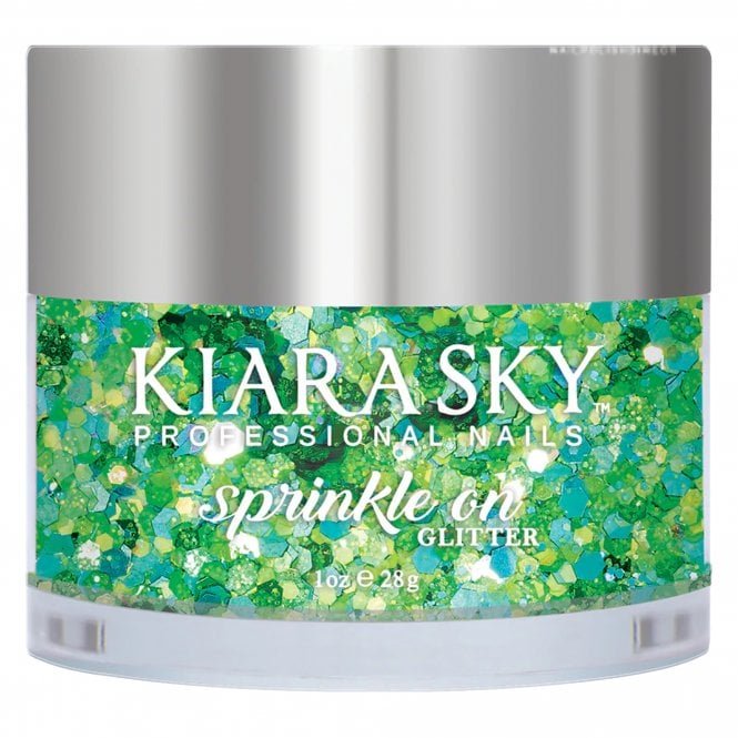 Kiara Sky Sprinkle On 3D Nail Glitters - Mardi Gras 28g (SP219)