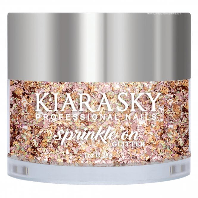 Kiara Sky Sprinkle On 3D Nail Glitters - Rodeo Drive 28g (SP247)