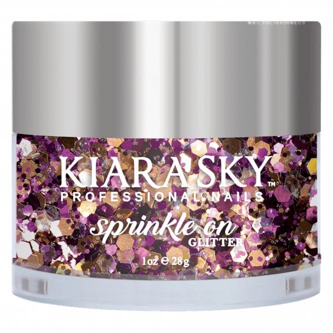 Kiara Sky Sprinkle On 3D Nail Glitters - Sequin Party 28g (SP238)