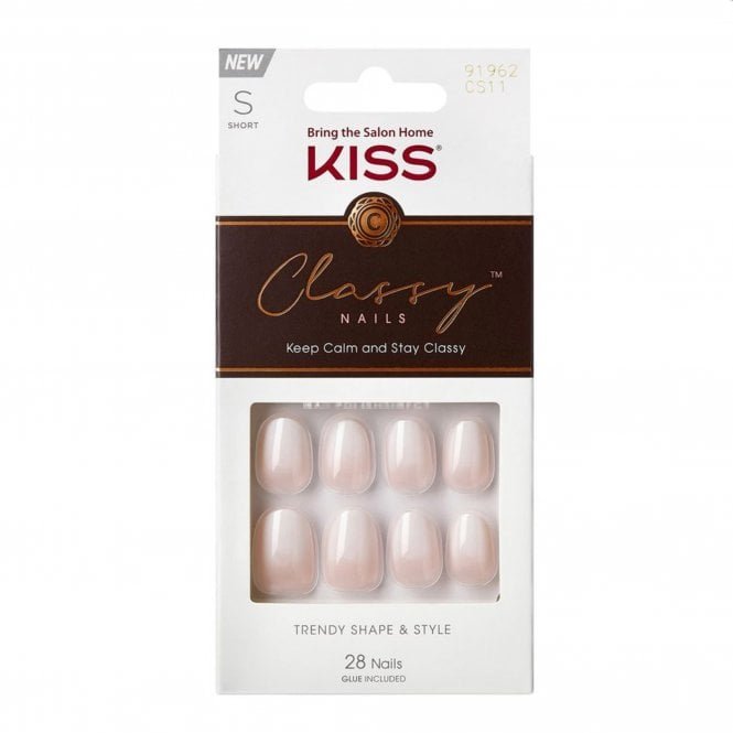 Kiss Inc. Classy False Nails - Players (28 Nails & Adhesive 2g)