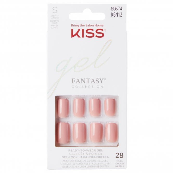Kiss Inc. Gel Fantasy False Nails - Ribbons (28 Nails & Adhesive 2g)