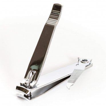 Gel Polish & Acrylic Nail Essentials - Large Chrome Nail Clipper (SPI0025)