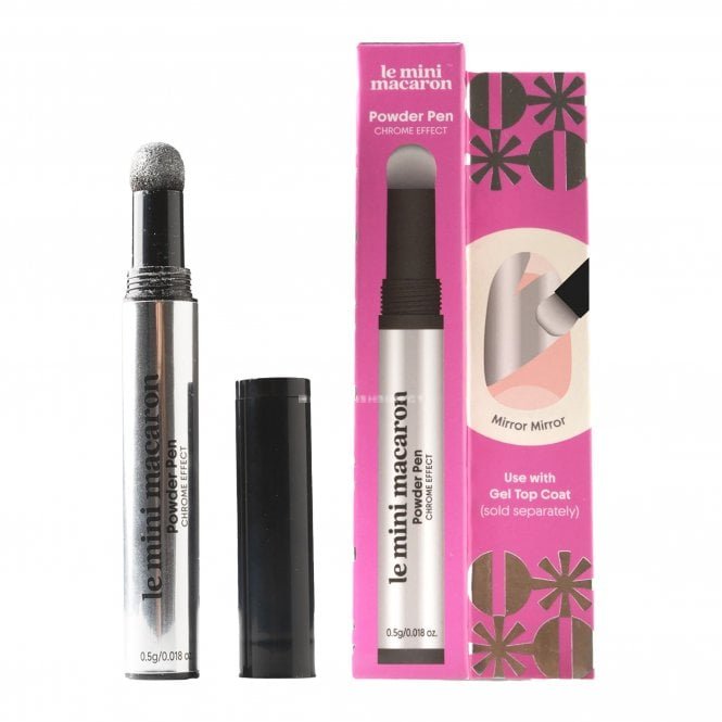 Le Mini Macaron Chrome Powder Nail Art Pen - Mirror Mirror