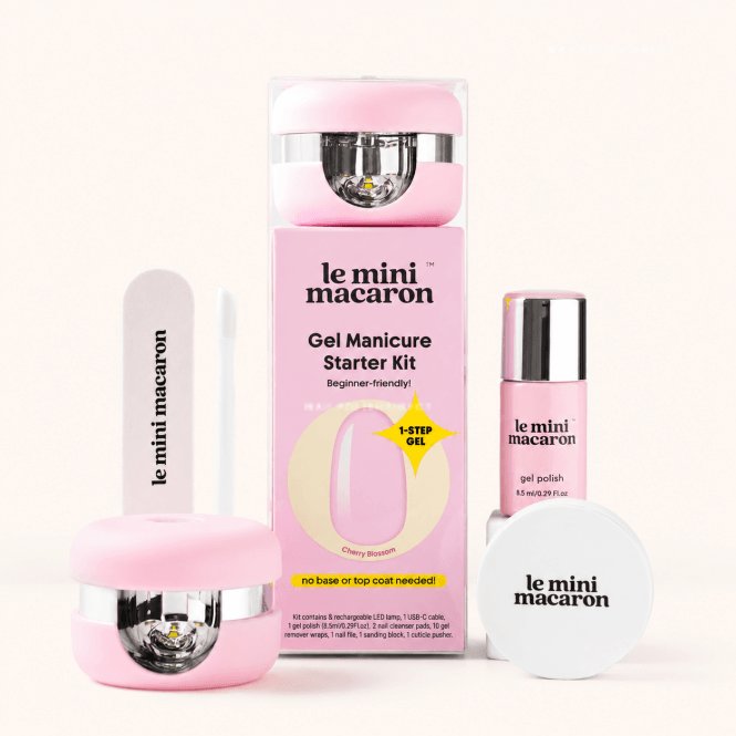 Le Mini Macaron HEMA & TPO Free Gel Manicure Kit - Cherry Blossom (1 x 8.5ml)
