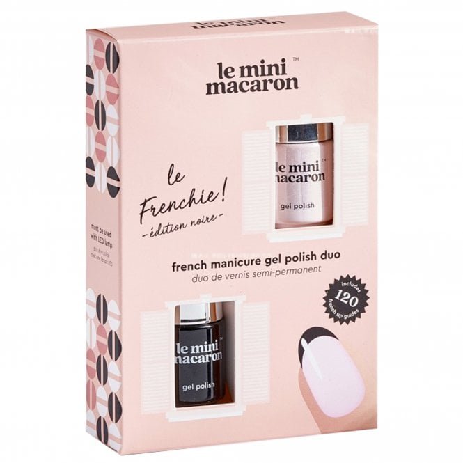 Le Mini Macaron Le Frenchie Noire - Gel Polish Set (2 x 5ml)