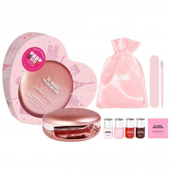 Le Mini Macaron Le Maxi Deluxe Gel Manicure Set - J´adore Paris! (4x 4.1ml)