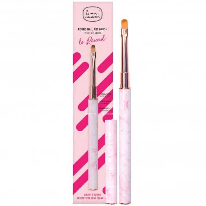 Le Mini Macaron Le Round Brush - Nail Art Gel Brush