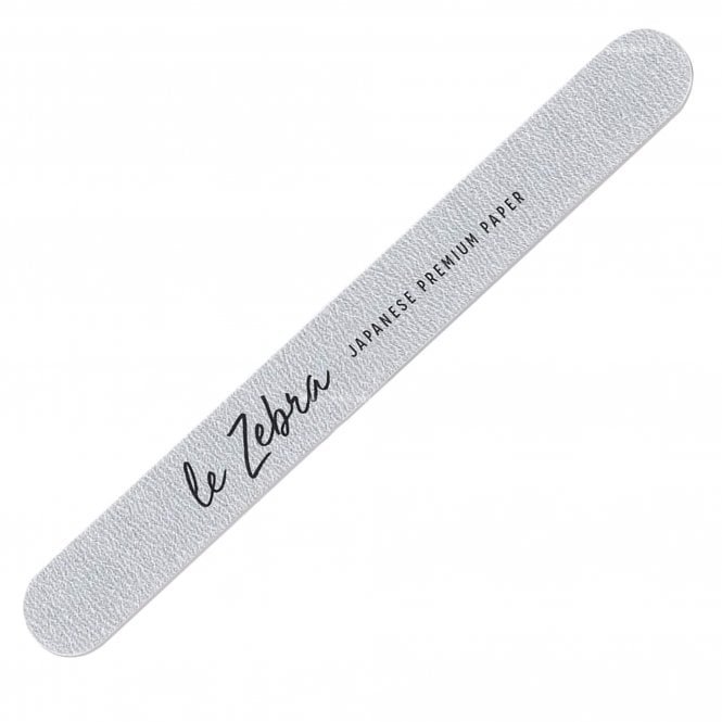 Le Mini Macaron Le Zebra Nail File - Double Sided 100/180 Grit Nail File
