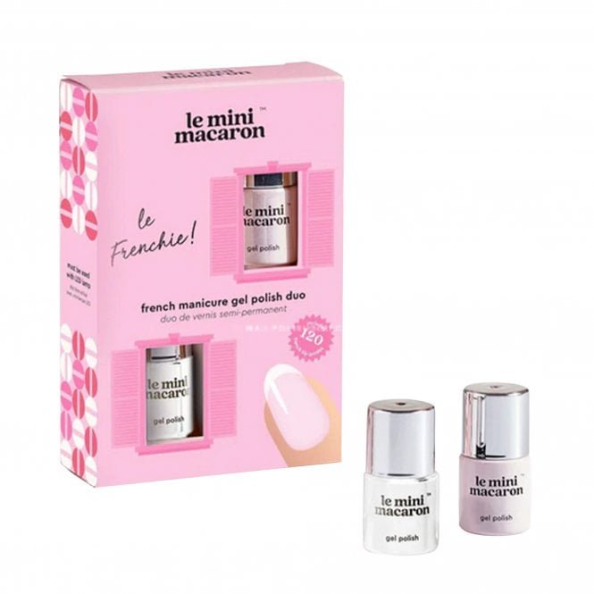 Le Mini Macaron Mini Gel Polish Duo - French Manicure (2 x 4ml)