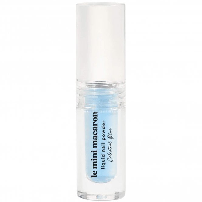 Le Mini Macaron Liquid Chrome Nail Powder - Celestial Blue 2ml