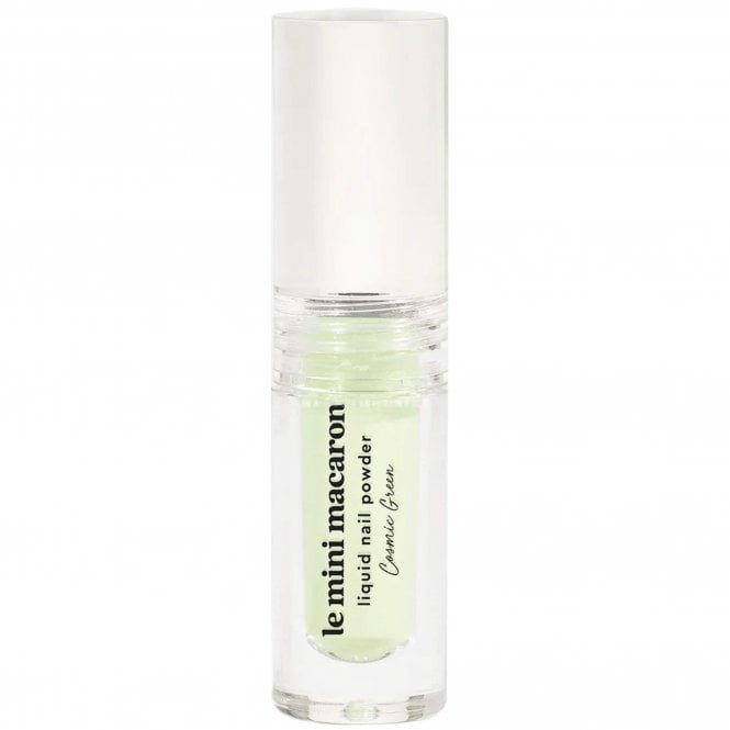 Le Mini Macaron Liquid Chrome Nail Powder - Cosmic Green 2ml