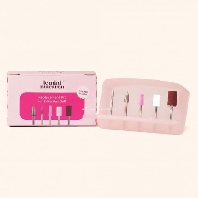 Le Mini Macaron Replacement Set For E-File Nail Drill