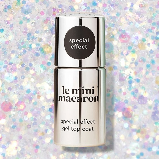 Le Mini Macaron Special Effect Hema & TPO Free Gel Top Coat - Seashell 8.5ml