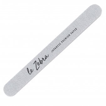 Le Zebra Nail File - Double Sided 100/180 Grit Nail File