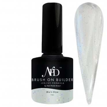 LED/UV Brush-on Builder Gel - Mia's Glow 9ml (21145)