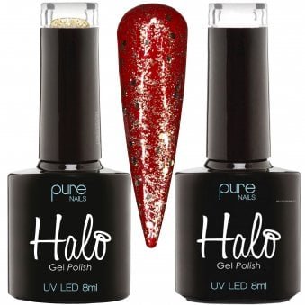 LED/UV Gel Polish Collection - Apple Red & Prosecco - Duo Set 1 - 2 X 8ml