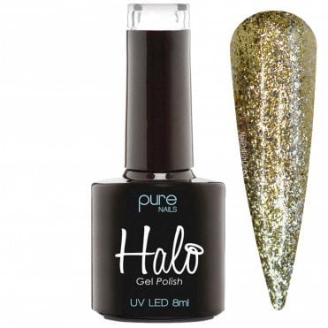 LED/UV Gel Polish - Gold Leaf 8ml (N2814)