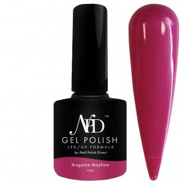 LED/UV Gel Polish - Magenta Mayhem 9ml (20452)