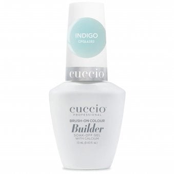 LED/UV Soak Off Gel Polish Brush On Colour Builder - Indigo 13ml (CPGL6383)