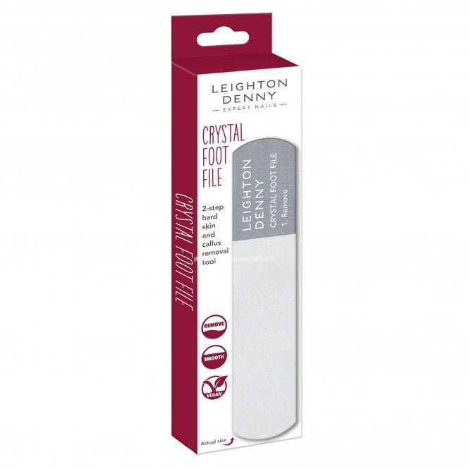 Leighton Denny Crystal Foot File 180mm (LDE722)