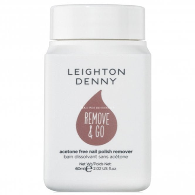 Leighton Denny Essential Remove & Go Nail Polish Remover 60ml (LDE2291B)