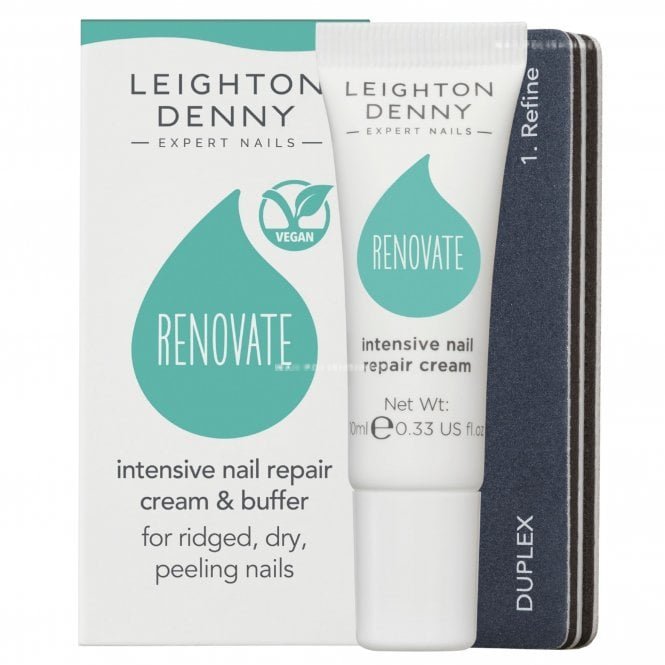 Leighton Denny Renovate Intensive Multi-Action Nail Repair Cream 10ml (LDE344C)