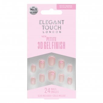 Long Wearing 3D Gel Finish False Nails - Ocean Charm (OA4023144)