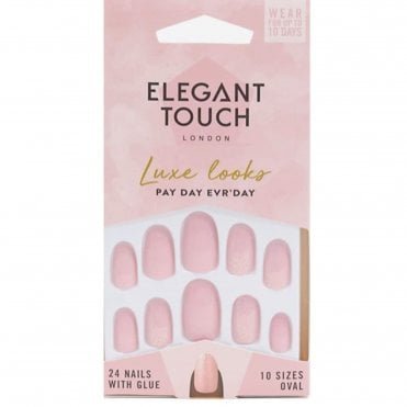 Long Wearing False Nails - Luxe Looks - Pay Day Evr'Day (4013879)