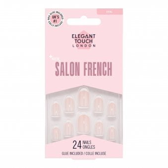 Long Wearing False Nails - Salon French No.174 (OA4023100)