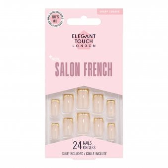 Long Wearing False Nails - Salon French No. 186 (OA4023134)