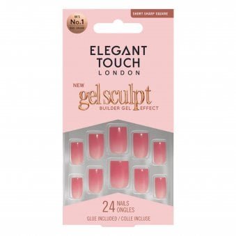 Long Wearing Gel Sculpt False Nails - Dew Drop (OA4023145)