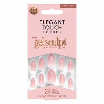 Long Wearing Gel Sculpt False Nails - Rose Latte (OA4023146)