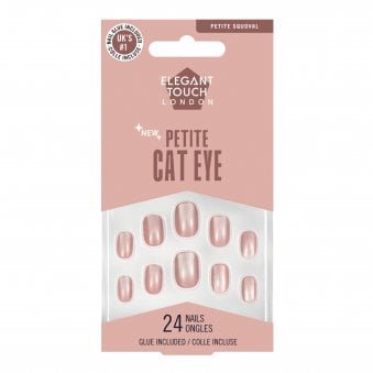 Long Wearing Petite Cat Eye False Nails - Warm Velvet (OA4023110)