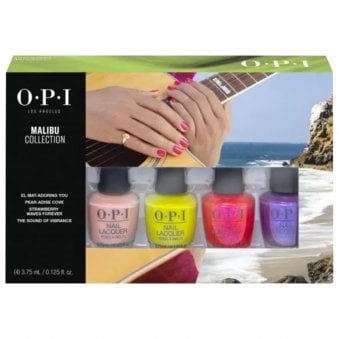 Malibu 2021 Summer Nail Polish - Mini Set (4 X 3.75ML) (DDN11)