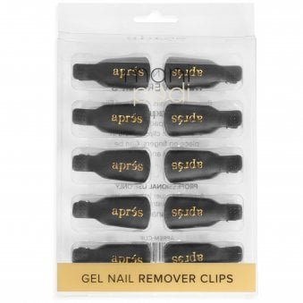 Mani Pedi Professional Gel Nail Remover Clips (Pack of 10)