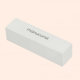 Manicure Abrasive White Buffing Block for Natural Nails
