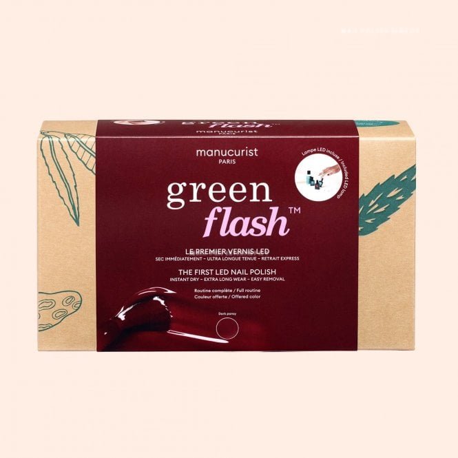 Manucurist Green Flash Essentials Retail Kit 24W - Dark Pansy 