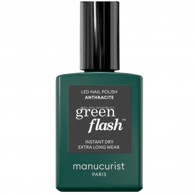 Manucurist Green Flash Hema & TPO Free Gel Polish - Anthracite 15ml (51449)