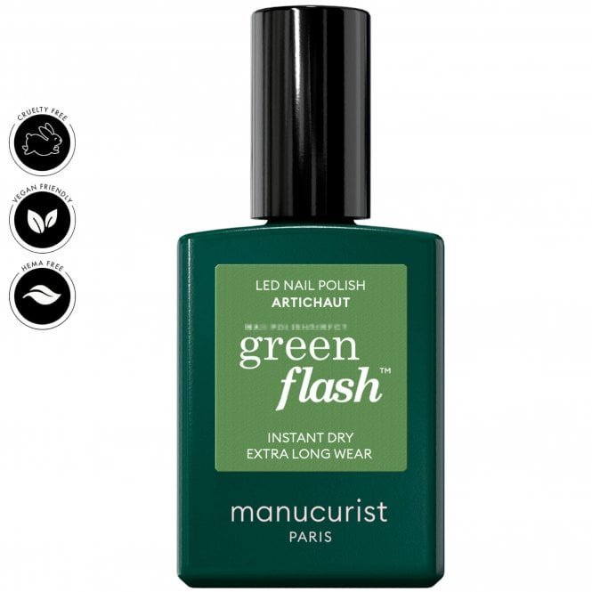 Manucurist Green Flash Hema & TPO Free Gel Polish - Artichaut 15ml (51466)