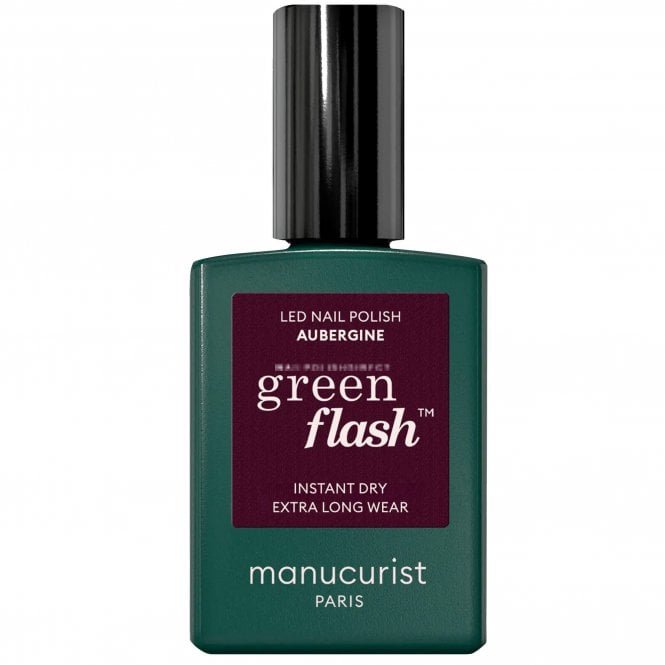 Manucurist Green Flash Hema & TPO Free Gel Polish - Aubergine 15ml (51373)