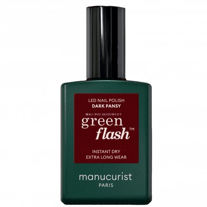 Manucurist Green Flash Hema & TPO Free Gel Polish - Dark Pansy 15ml (50009)