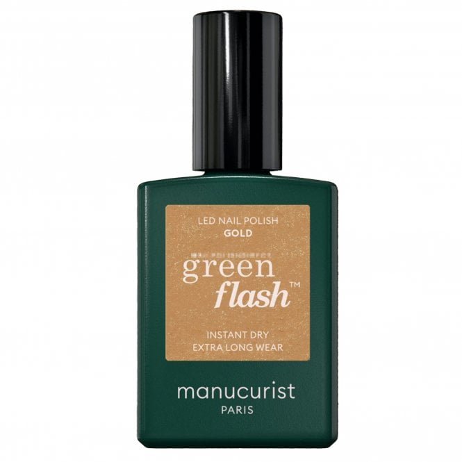 Manucurist Green Flash Hema & TPO Free Gel Polish - Gold 15ml (50035)