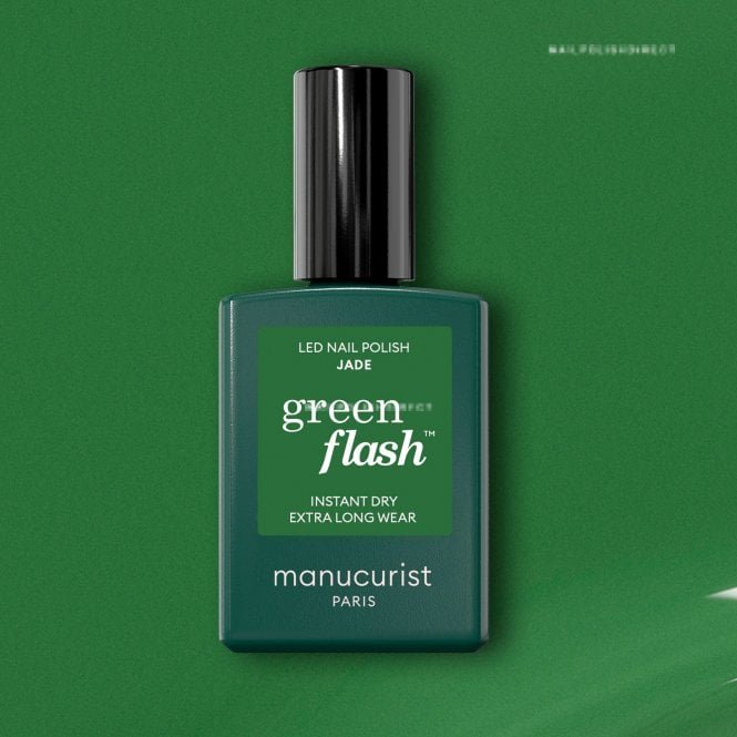 Manucurist Green Flash Hema & TPO Free Gel Polish - Jade 15ml (51583)