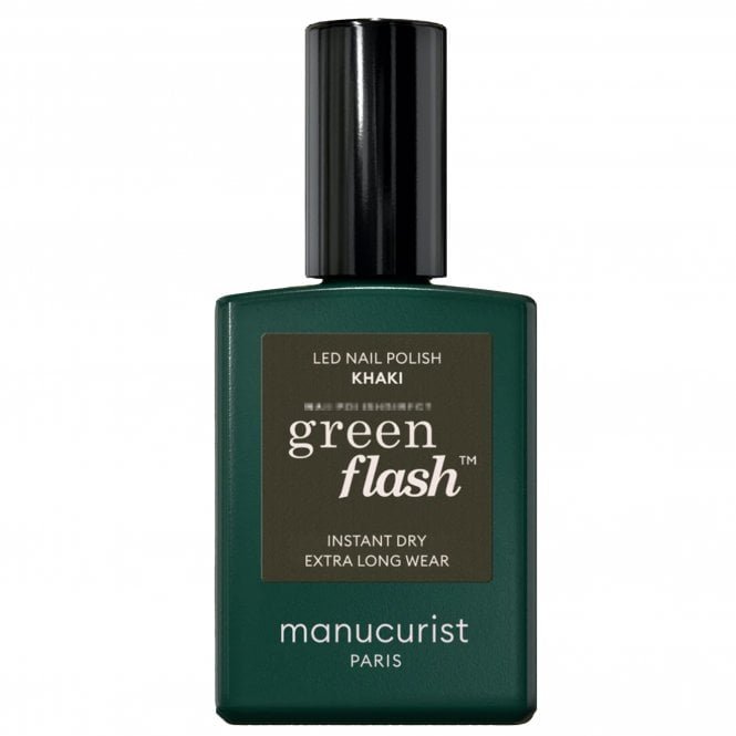Manucurist Green Flash Hema & TPO Free Gel Polish- Khaki 15ml (50021)