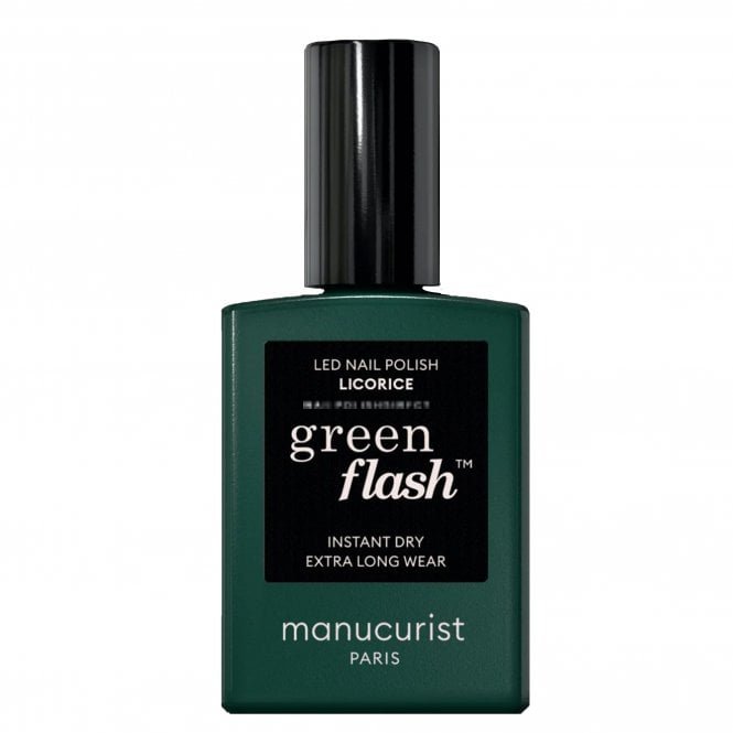 Manucurist Green Flash Hema & TPO Free Gel Polish - Licorice 15ml (50029)