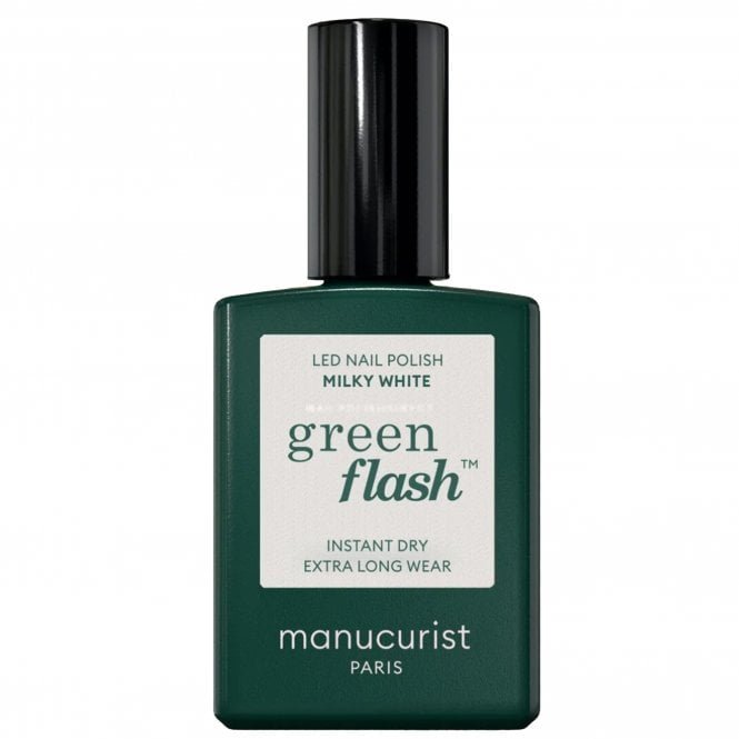 Manucurist Green Flash Hema & TPO Free Gel Polish - Milky White 15ml (51049)