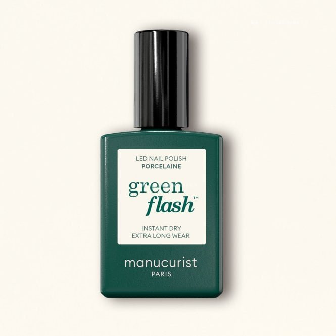 Manucurist Green Flash Hema & TPO Free Gel Polish - Porcelaine 15ml (51586)