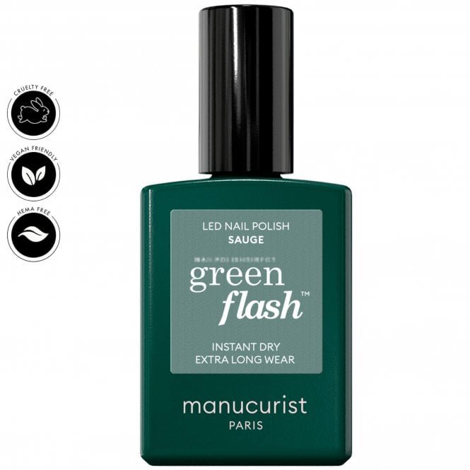 Manucurist Green Flash Hema & TPO Free Gel Polish - Sauge 15ml (51465)